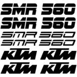 ERS Set 8 Stickere KTM SMR560