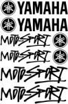 ERS Set Stickere Yamaha TZR, YZF R7, FZ8, YBR 125, XJ600N, Majesty, Virago, R6 ETC - ersstickers - 100,00 RON
