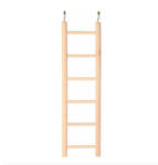 TRIXIE Wooden Ladder - falétra (6 fokos) díszmadarak részére (28cm)