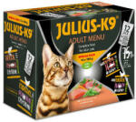 Julius-K9 Julius-K9 Adult Menu Special Pack (lazac-tonhal, csirke-pulyka szószban) macskák részére (12x100g)