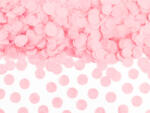 PartyDeco Cercuri de confetti, roz deschis, 15g (KONS41-081J)