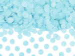 PartyDeco Cercuri de confetti, albastru deschis, 15g (KONS41-011J)