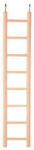 TRIXIE Wooden Ladder - falétra (4 fokos) díszmadarak részére (20cm)