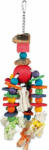 TRIXIE Wooden Toy - Fajáték parafával nagypapagájok részére (35cm)