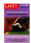 LAVET Multivitamin Tabletten - Vitamin készítmény (multi) macskák részére 40g/50db tbl