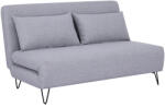 SIGNAL MEBLE Canapea extensibila ZENIA GRI TAP. 137 NEGRU (ZENIASZ) Canapea
