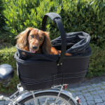 TRIXIE 13110 Dog Bicycle Basket Long for Wide Bike Racks - szállítókosár kerékpárra 29x49x60cm - pegazusallatpatika
