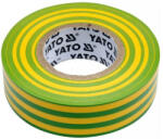 YATO Szigetelőszalag 19 x 0, 13 mm x 20 m zöld-sárga (YT-81655)