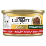 Gourmet Gold Succulent Delight marha nedvestáp macskák részére 85g - pegazusallatpatika