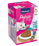 Vitakraft Poésie Multipack - Aszpikos válogatás alutálkában macskáknak 6x85g - pegazusallatpatika