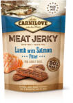 CARNILOVE Meat Jerky Snack Lamb with Salmon Fillet - bárány lazac filével- jutalomfalat kutyák részére 100g