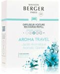 Maison Berger Paris Aroma Travel parfum pentru masina Refil (Aromatic Garden) 2x17 g