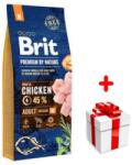 Brit Premium By Nature Adult M 8kg + o surpriză pentru pisica ta GRATUIT!