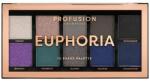 Profusion Cosmetics Cosmetics Euphoria Szemhéjpaletta, 10 árnyalat (656497009493)