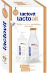 Lactovit tusfürdő 600 ml és Lacto Oil testtej 400 ml szett