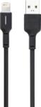DeTech Кабел за данни DeTech DE-C37i, Lightning, 1.0m, Black - 40195 (DE-40195)