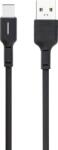 DeTech Кабел за данни DeTech DE-C37C, Type-C, 1.0m, Black - 40196 (DE-40196)