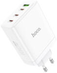 hoco. Incarcator Priza Hoco Leader N31 USB 3x Type-C Fast Charging 100W White (6931474784179)