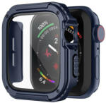 Lito Husa pentru Apple Watch 4 / 5/ 6/ SE / SE 2 44mm + Folie Lito Watch Armor 360 Blue (5949419007703)