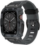 Lito Husa pentru Apple Watch 4/5/6/7/8/9/SE/SE 2 44/45mm + Curea Lito RuggedArmor LS001 Grey (5949419073999)