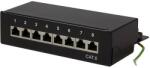 LogiLink Cat. 6 Patch Panel 8-Port desktop, STP, black (NP0017B)