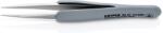 KNIPEX Pensetă de precizie cu mâner de cauciuc ESD 123mm KNIPEX 60044 (92 21 10 ESD)