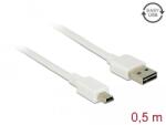 Delock Cable EASY-USB 2.0 Type-A male > USB 2.0 Type Mini-B male (85159)
