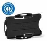 Durable Etichetă pentru 2 carduri de plastic deschise DURABLE ECO neagră 87x54mm 10 buc