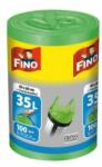 FINO Pungi cu fermoar FINO Color 35 ℓ, 8 mic. , 49 x 60 cm, verde (100 buc. ) - tonerdepot