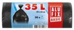 Alufix Saci de gunoi Alufix 35 l /30 buc Economy, 8 mic. , 49 x 60 cm, negri, HDPE