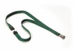 Durable Curea de agățare CULOARE MOALE DURABILĂ 15mm verde închis 10 buc