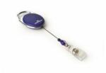 Durable Disc retractabil cu dungă DURABLE JOJO STYLE albastru închis 10 buc