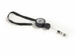 Durable Curea de agățare DURABLE JOJO PLUS cu disc negru 10 buc