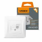 Videx Informatikai csatlakozó aljzat , CAT6 , RJ45 , süllyesztett , fehér , VIDEX , BINERA (5391)