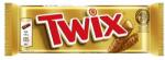 TWIX kekszes szeletek karamellával tejcsokoládéba mártva 2 x 25 g (50 g)