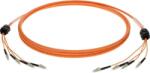 KLOTZ 4x LC breakout cable - 50/125 OM3 fibre optice - multimodal - 70m (FO4BMMM070)