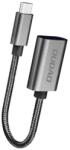  Adapter: Dudao L15T - USB / Type-C (USB-C) adapter szürke