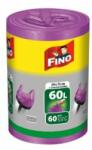 FINO Kötőzacskók FINO Color 60 ℓ, 13 mic. , 59 x 72 cm, lila (60 db)