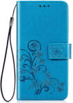  ART portofel ART Sony Xperia L4 FLOWERS albastru