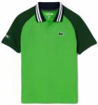 Lacoste Fiú póló Lacoste Sport X Daniil Medvedev Jersey Polo Shirt - green