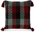 Eurofirany Hilar rojtos kockás párnahuzat Piros 45x45 cm