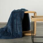 EUROFIRANY Tifany szőrme hatású takaró Gránátkék 150x200 cm