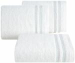 Eurofirany Ally csíkos törölköző Fehér 30x50 cm