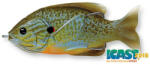 Livetarget Sunfish Walking Bait Natural/Blue Pumpkinseed 75 Mm 12 G (LT202551) - pecaabc