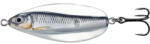 Livetarget Erratic Shiner Spoon Silver/Black 60 Mm 14 G (LT200402) - pecaabc
