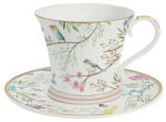 Easy Life Birds Melody porcelán teáscsésze és csészealj 200ml díszdobozban (R1786-BIME)