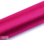  Erős rózsaszín színű organza anyag 16 cm x 9m