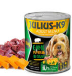 Julius-K9 Julius-K9 konzerv Adult - nedveseledel (vaddal, sütőtökkel) felnőtt kutyák részére (800g) - aboutpet