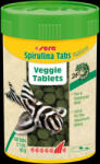 Sera Spirulina (süllyedő) - tablettás táplálék édes- és tengervizi díszhalak számára (100ml/100 db tabletta)