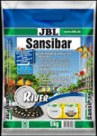 JBL Sansibar RIVER - Könnyű, finom hordozó fekete kövekkel édes- és sósvízi akváriumokhoz és terráriumokhoz (5kg)